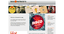 Desktop Screenshot of discopatrick.com